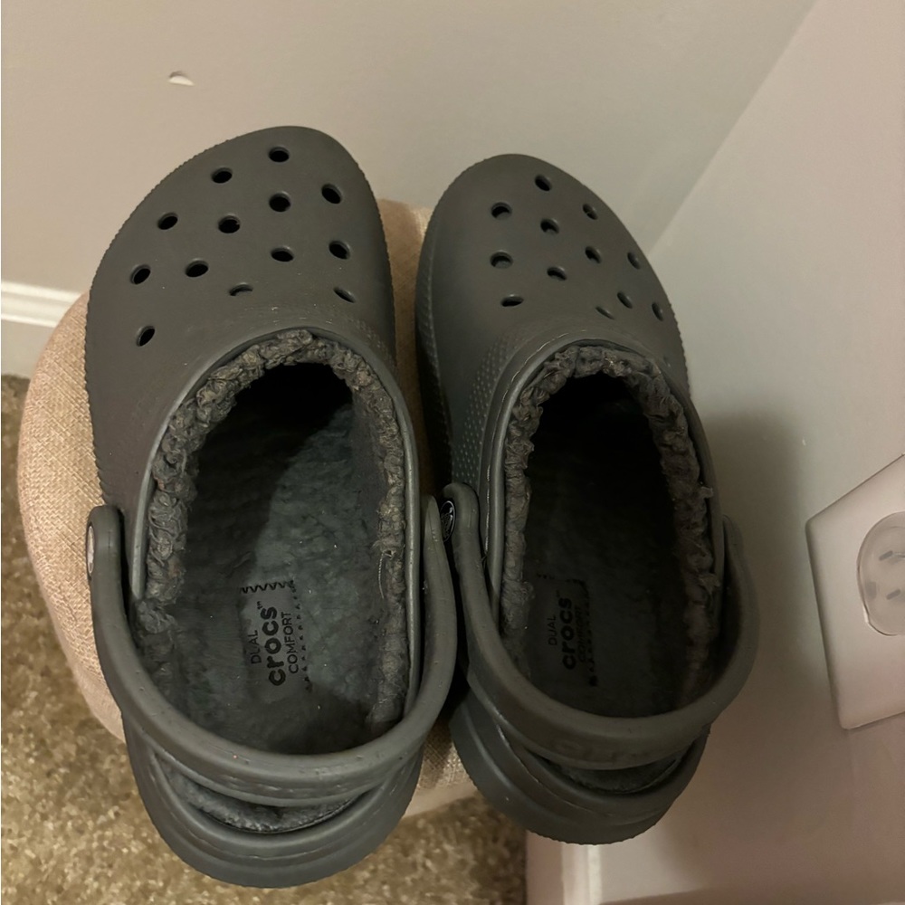 Fur crocs